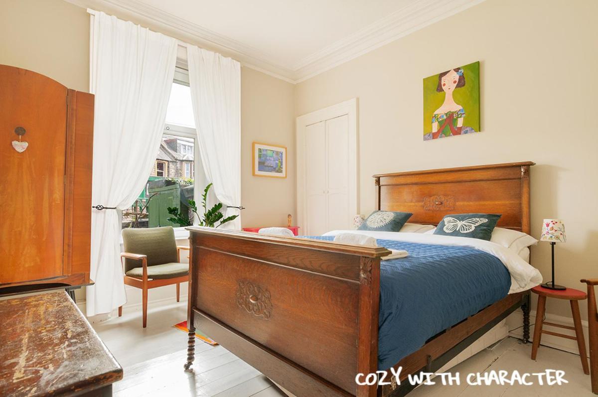 Cozy With Character Vibrant Cottage Style Flat At Leith Links Park EDI Exteriér fotografie