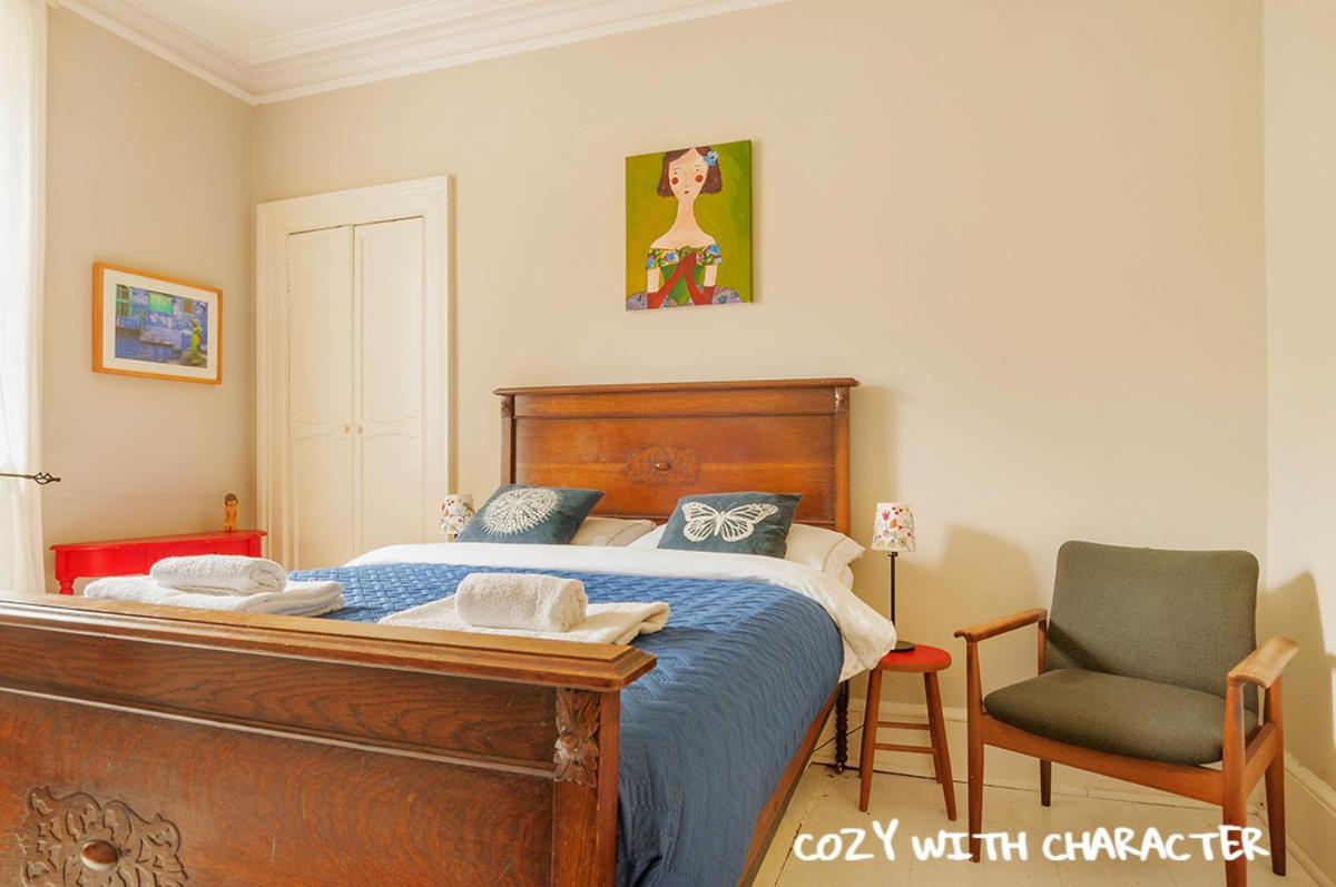 Cozy With Character Vibrant Cottage Style Flat At Leith Links Park EDI Exteriér fotografie